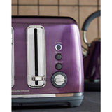 Morphy Richards purple toaster 4 slice, imported from the UK