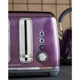 Morphy Richards purple toaster 4 slice, imported from the UK