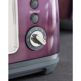 Morphy Richards purple toaster 4 slice, imported from the UK