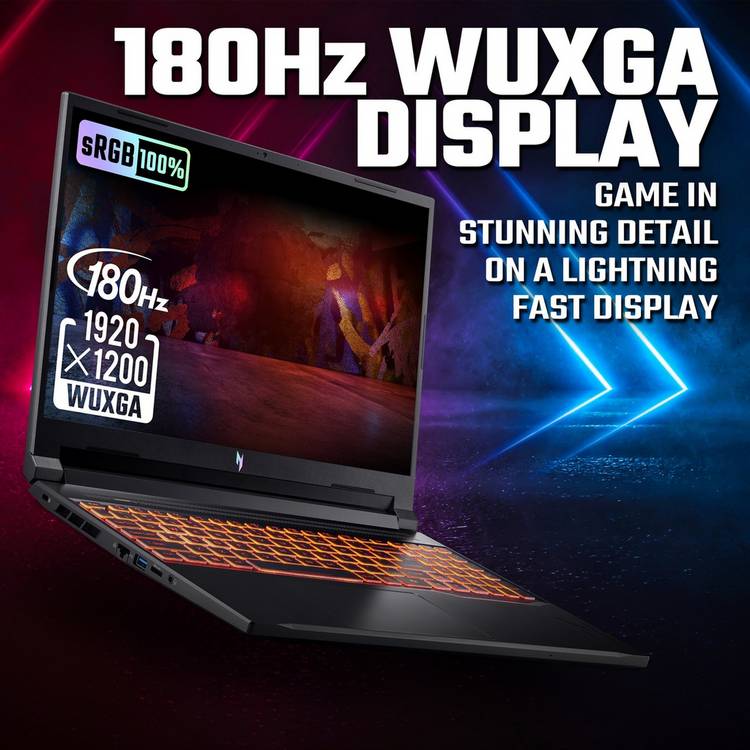 Acer Nitro V16 gaming laptop 16-inch RTX 5050 - British product