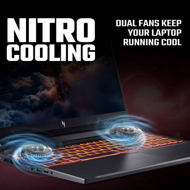 Acer Nitro V16 gaming laptop 16-inch RTX 5050 - British product