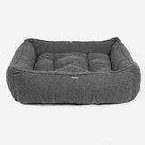 Lords & Labradors box bed Granite Boucle Medium, UK version
