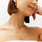Revere citrine pendant necklace 18 inch - British product