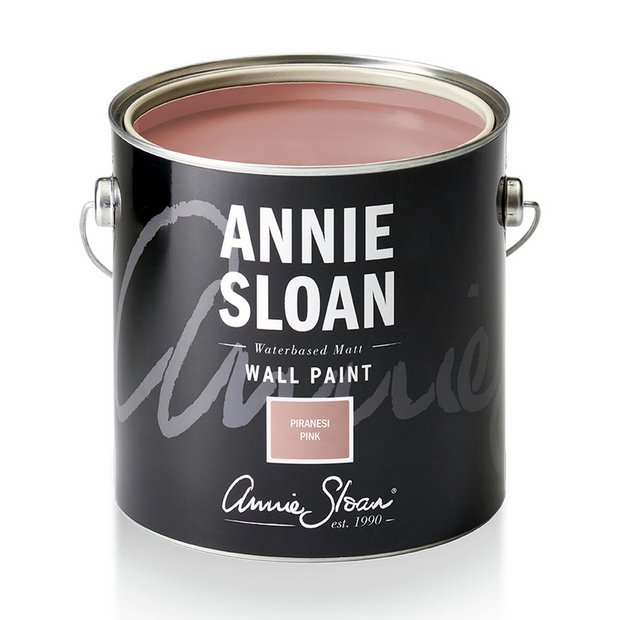 Annie Sloan wall paint Piranesi Pink 2.5L, imported from the UK