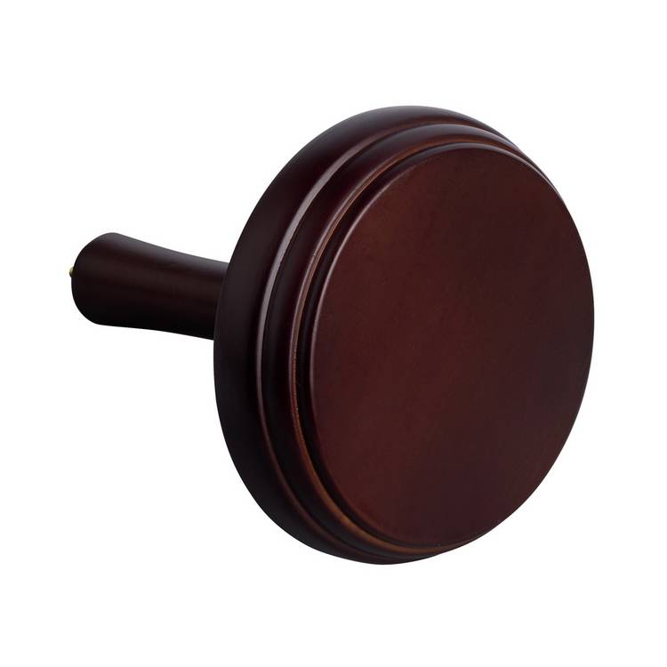 Argos Home walnut wood curtain holdback pair, UK version