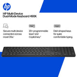 HP keyboard 490K wireless multi-device black, imported from the UK