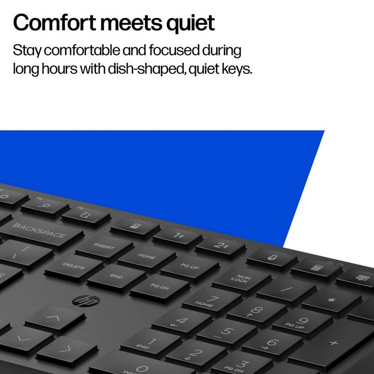 HP keyboard 490K wireless multi-device black, imported from the UK