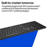 HP keyboard 490K wireless multi-device black, imported from the UK