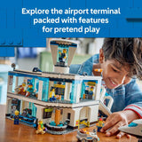 LEGO City Airport 60502 toy set 887 pieces, UK version