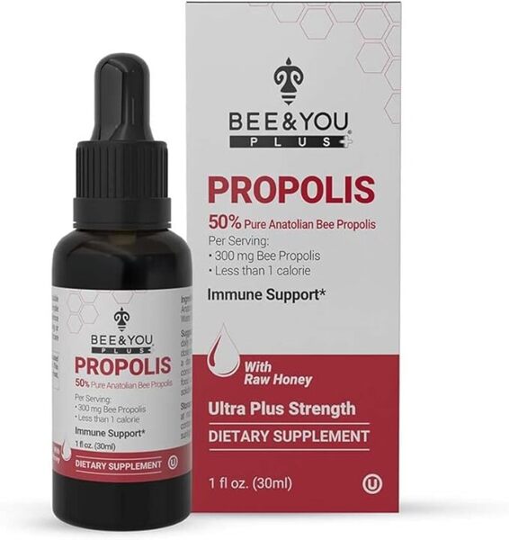 Bee&You propolis extract with raw honey 30ml - British product