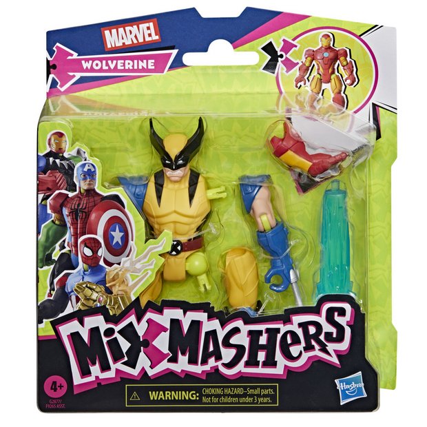 Marvel Wolverine Mixmashers 5 inch action figure (British brand)
