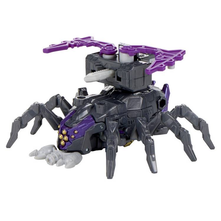 Transformers Airachnid Armored Cyber Changers action figure 4 inches, UK version
