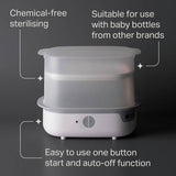 Tommee Tippee electric steriliser black, imported from the UK
