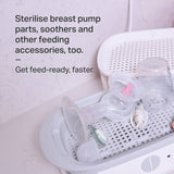 Tommee Tippee electric steriliser black, imported from the UK
