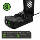 STEALTH Xbox rechargeable battery twin pack, imported from the UK