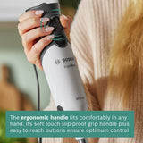 Bosch ErgoMixx hand blender white and grey 600ml, imported from the UK