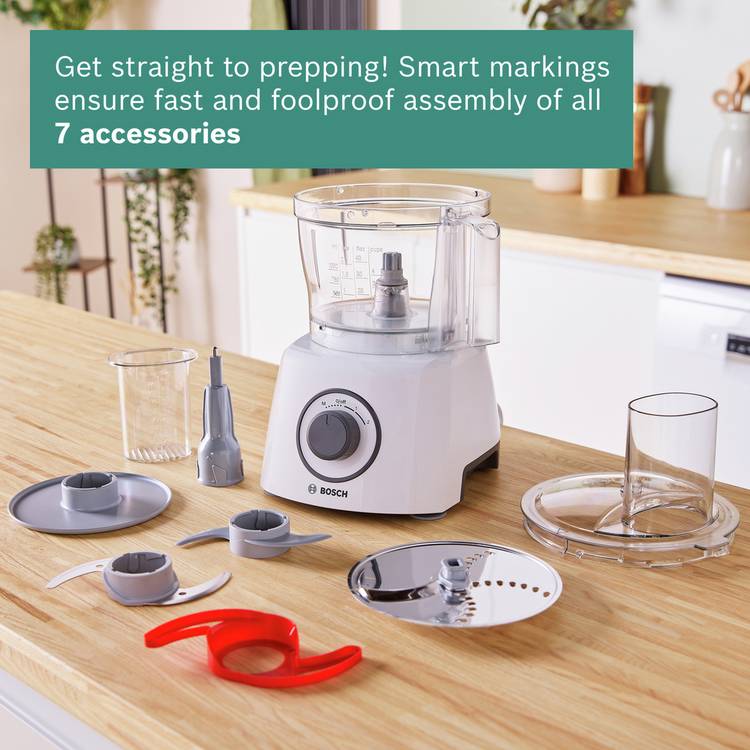 Bosch MultiTalent 3 food processor 2.3L, UK version