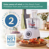 Bosch MultiTalent 3 food processor 2.3L, UK version