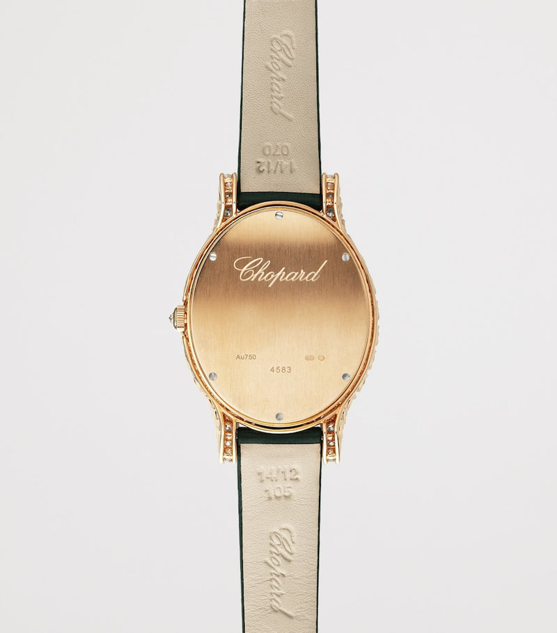 Chopard L'Heure du Diamant rose gold diamond watch, UK version