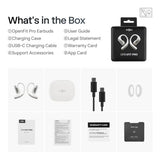 Shokz OpenFit Pro true wireless earbuds white, imported from the UK