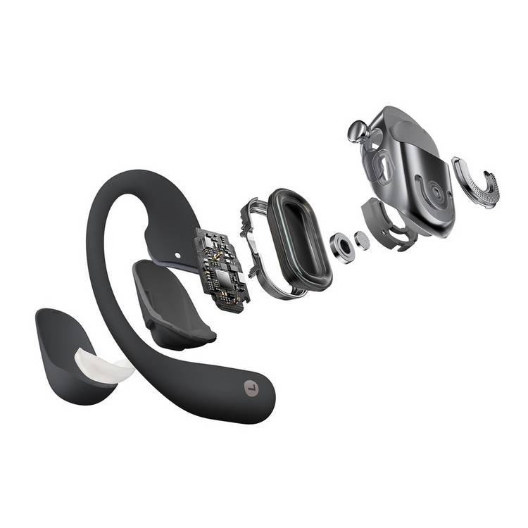 Shokz open-ear earbuds Black, UK version