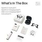Shokz open-ear earbuds Black, UK version