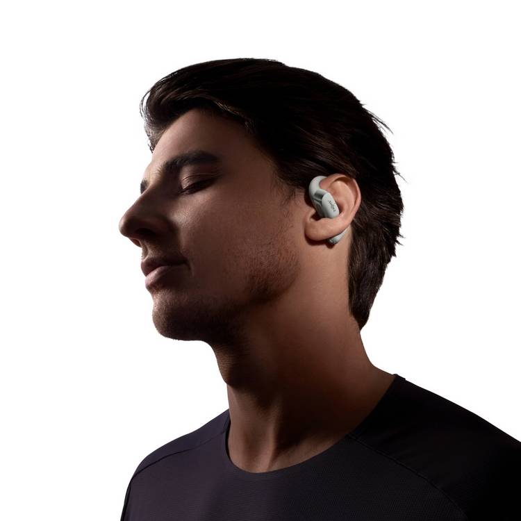 Shokz OpenFit 2+ grey earbuds - British product