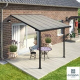 Palram Canopia Feria Patio Cover Grey, imported from the UK