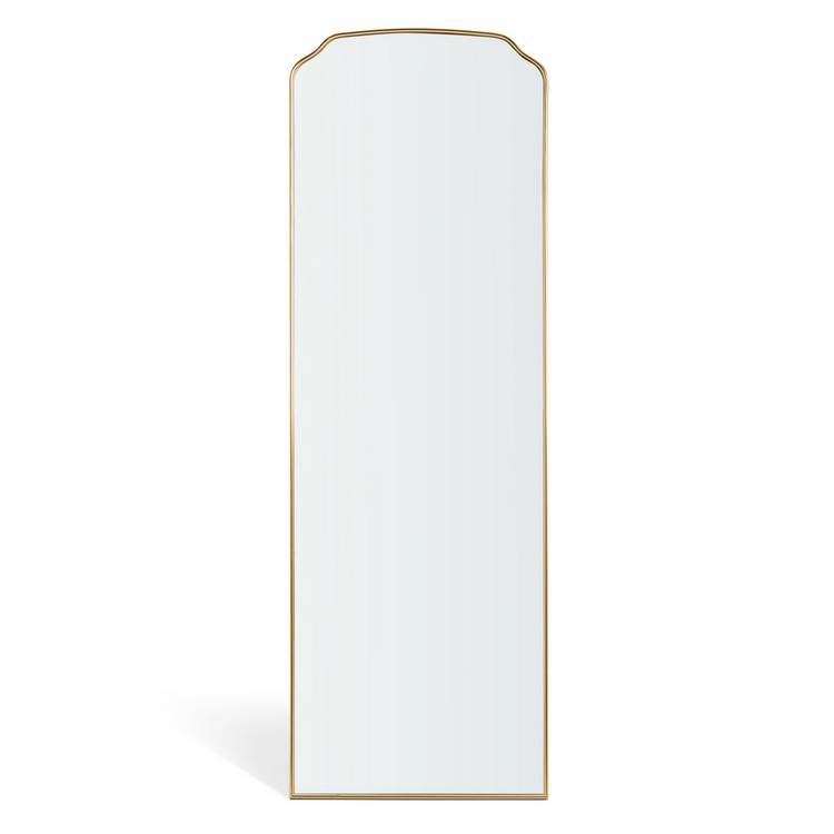 Argos Home gold arch freestanding mirror 150x50cm (British brand)