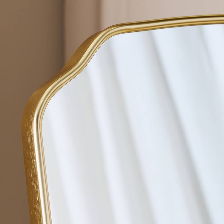Argos Home gold arch freestanding mirror 150x50cm (British brand)