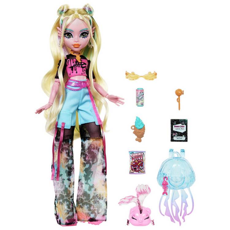 Monster High Lagoona Blue fashion doll 32cm, imported from the UK