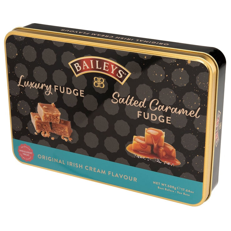 Gardiners of Scotland Baileys Fudge 500g tin, UK version