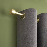 Argos Home gold extendable curtain pole 120-210cm (British brand)