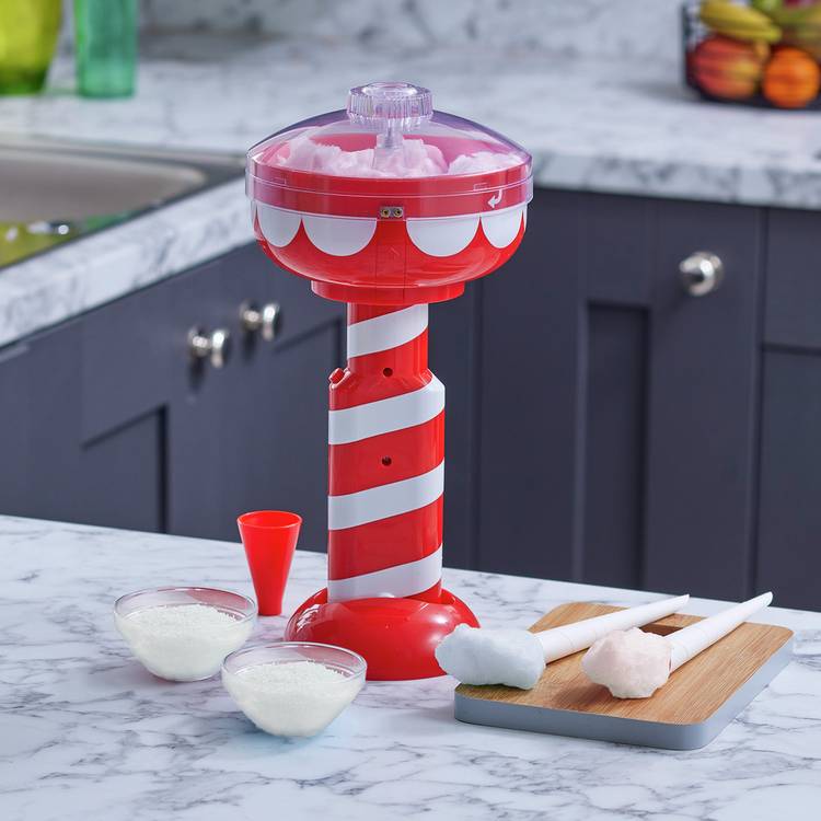 1 minute cotton candy machine with rechargeable battery, UK version