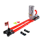 Hot Wheels Formula 1 Grid Start track set with two die-cast cars, UK version