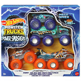 Hot Wheels Monster Trucks multipack Tiger Shark and Mega-Wrex 1:64 scale, UK version