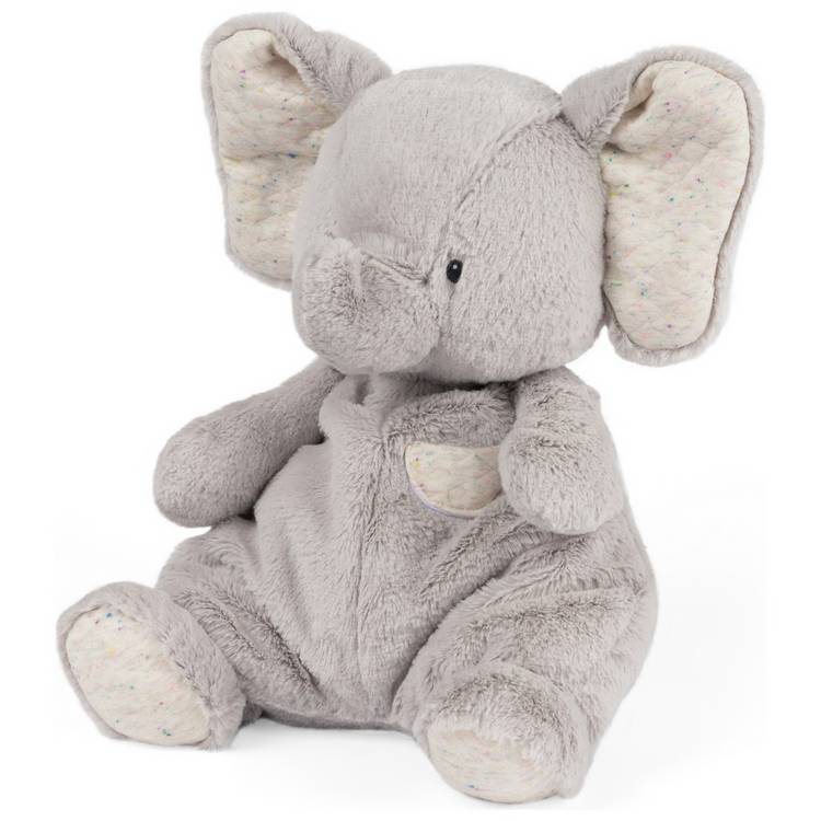 Gund baby elephant plush toy Oh So Snuggly 45cm, imported from the UK