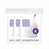 Simplehuman Code K bin liners 45L pack of 60, UK version