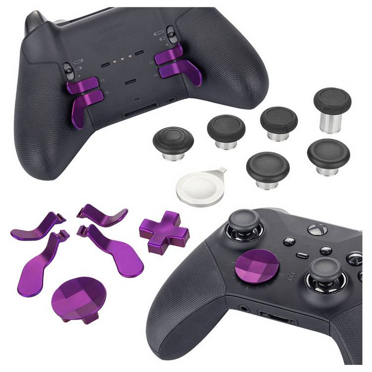 Venom purple customisation kit for Xbox Elite controller - British product