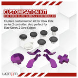 Venom purple customisation kit for Xbox Elite controller - British product
