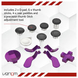 Venom purple customisation kit for Xbox Elite controller - British product