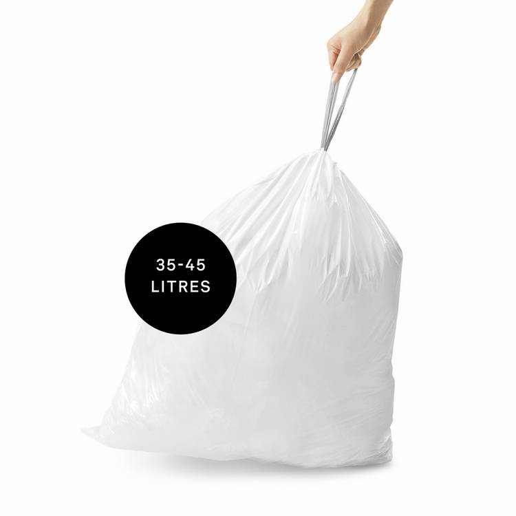 Simplehuman Code K bin liners pack of 20 - British product