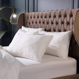 Snuggledown sateen cotton pillows 4 pack, imported from the UK