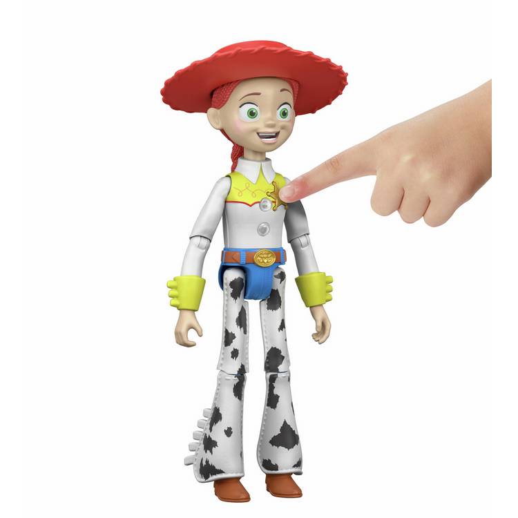Jessie Interactables figure from Toy Story 5 - British product