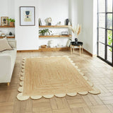 Argos Think Rugs Savannah Natural Jute Flatweave Rug - 120x170cm- Buy online at McGrocer