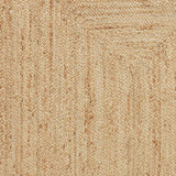Think Rugs Savannah natural jute flatweave rug 120x170cm, imported from the UK