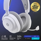 SteelSeries wireless gaming headset white (British brand)