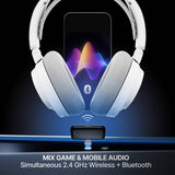 SteelSeries wireless gaming headset white (British brand)