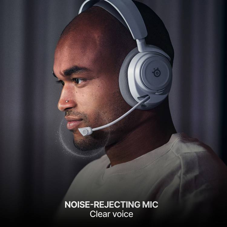 SteelSeries wireless gaming headset white (British brand)