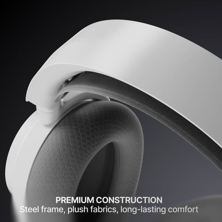 SteelSeries wireless gaming headset white (British brand)